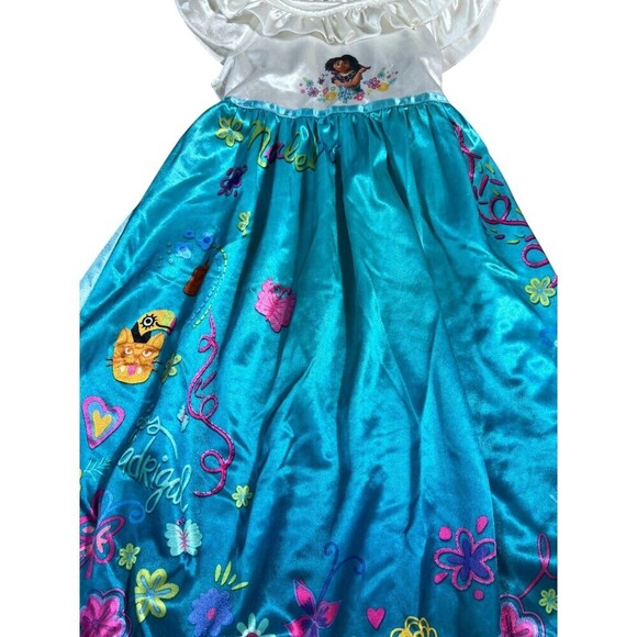 Disney Encanto Maribel Nightgown Party Dress Girls Size 4T Multicolor Cartoons - Picture 3 of 6